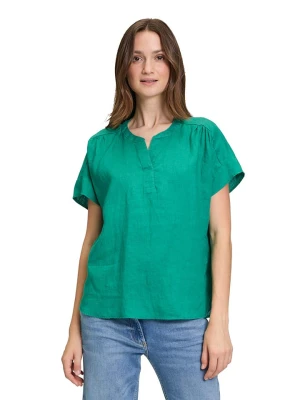 Betty Barclay Lniana bluzka w kolorze zielonym rozmiar: 40