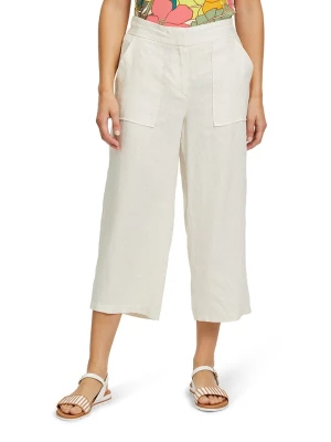 Betty Barclay Lniane spodnie w kolorze białym rozmiar: 40
