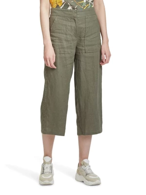 Betty Barclay Lniane spodnie w kolorze khaki rozmiar: 36