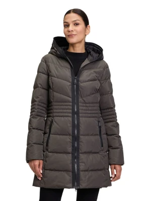 Betty Barclay Płaszcz pikowany w kolorze khaki rozmiar: 40