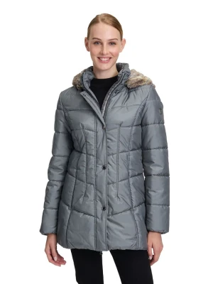 Betty Barclay Płaszcz pikowany w kolorze niebiesko-szarym rozmiar: 46