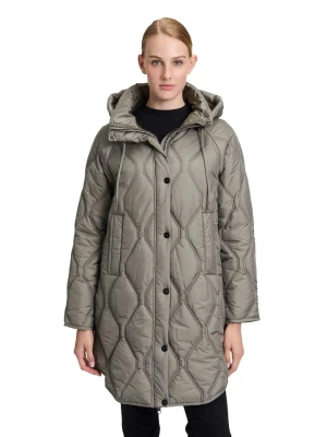 Betty Barclay Płaszcz pikowany w kolorze szarym rozmiar: 44