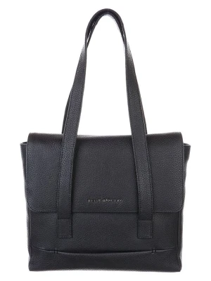 Betty Barclay Skórzana torebka w kolorze czarnym - 28 x 24 x 5,5 cm rozmiar: onesize
