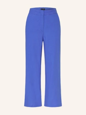 Betty Barclay Spodnie 7/8 Z Dodatkiem Lnu blau