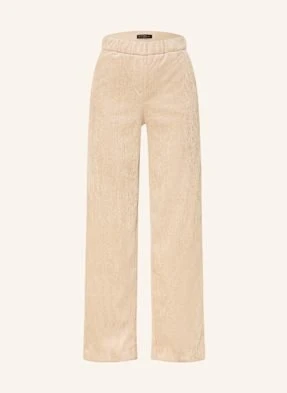 Betty Barclay Spodnie Sztruksowe beige