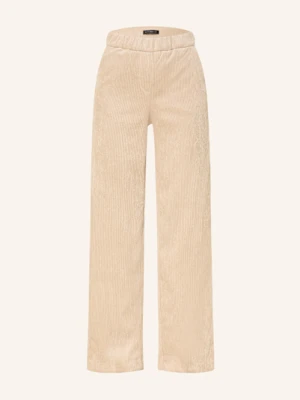 Betty Barclay Spodnie Sztruksowe beige