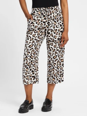 Betty Barclay Spodnie typu culottes Kobiety wiskoza beżowy|czarny|biały wzorzysty,