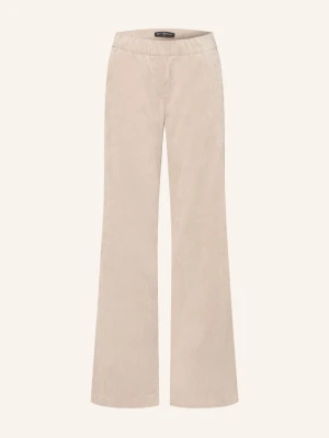 Betty Barclay Spodnie Typu Marlena Z Sztruksu beige