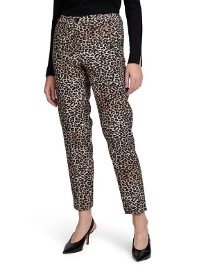 Betty Barclay Spodnie w kolorze czarno-beżowym rozmiar: 36
