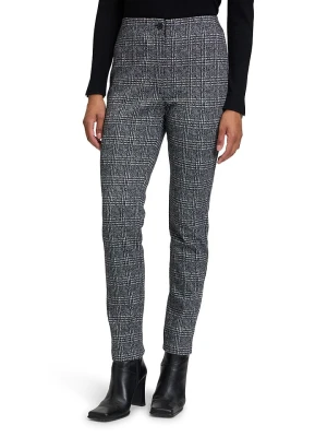 Betty Barclay Spodnie w kolorze czarno-kremowym rozmiar: 44