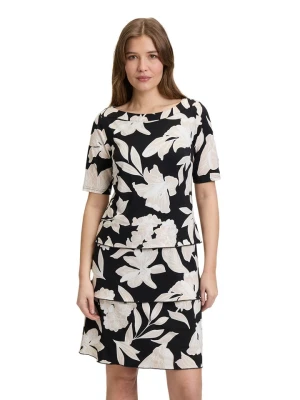 Betty Barclay Sukienka w kolorze czarno-kremowym rozmiar: 36