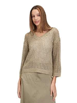 Betty Barclay Sweter w kolorze jasnobrązowym rozmiar: 36