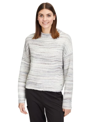 Betty Barclay Sweter w kolorze jasnoszaro-kremowym rozmiar: 40