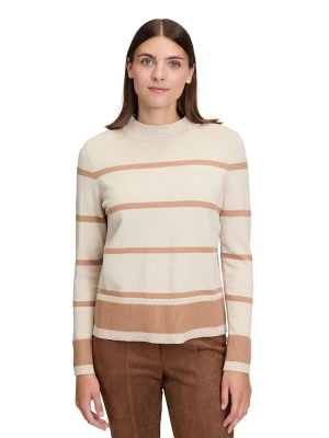 Betty Barclay Sweter w kolorze kremowo-karmelowym rozmiar: 40
