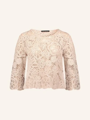 Betty Barclay Sweter Z Rękawami 3/4 I Cekinami beige