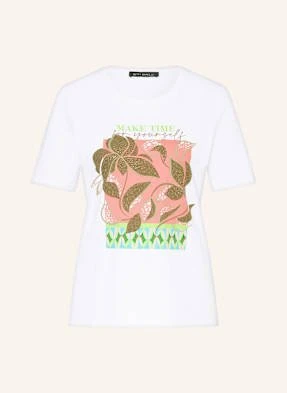 Betty Barclay T-Shirt Z Obszyciem Ozdobnymi Kamykami weiss