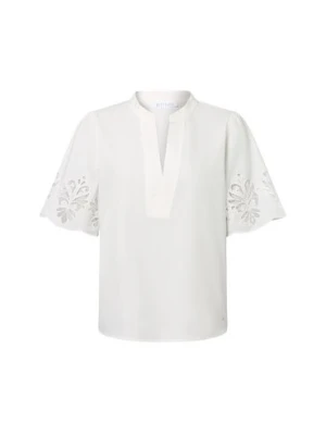 Betty & Co Bluzka damska Kobiety Bawełna biały,