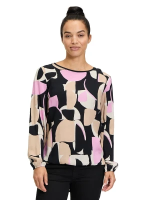 Zdjęcie produktu BETTY & CO Bluzka w kolorze szarobrązowo-czarno-jasnoróżowym rozmiar: 38