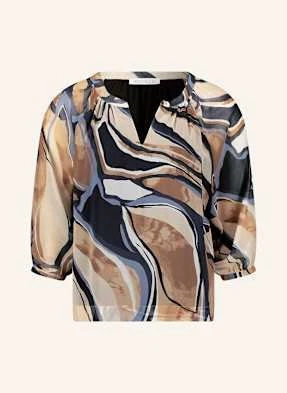 Betty&Co Bluzka Z Rękawem 3/4 beige