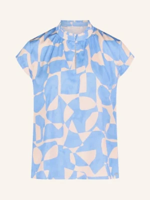 Betty&Co Bluzka Z Satyny blau