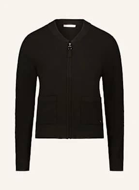 Betty&Co Bluzon Z Dzianiny schwarz