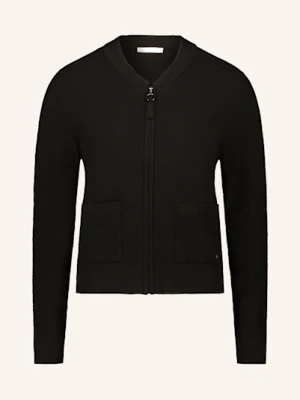 Betty&Co Bluzon Z Dzianiny schwarz