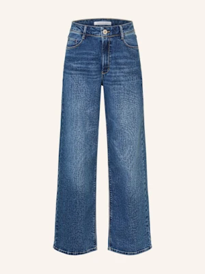 Betty&Co Jeansy Wide Leg Maja blau