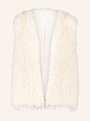 Betty&Co Kamizelka Ze Sztucznego Futra weiss
