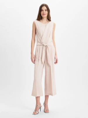 Betty & Co Kombinezon damski Kobiety beżowy jednolity,