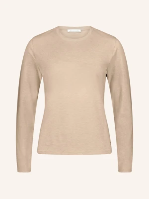 Betty&Co Koszulka Codzienna Z Okrągłym Dekoltem beige Betty & Co