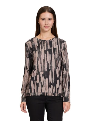 BETTY & CO Koszulka w kolorze czarno-beżowym rozmiar: L