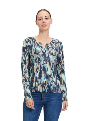 BETTY & CO Koszulka w kolorze granatowo-błękitno-karmelowym rozmiar: L