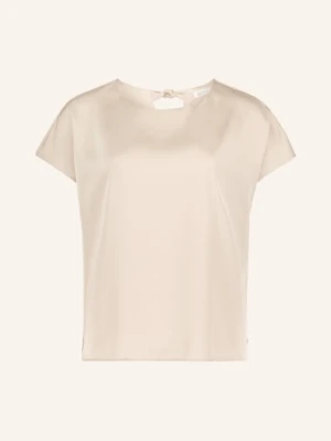 Betty&Co Koszulka Z Dekoltem W Serek beige