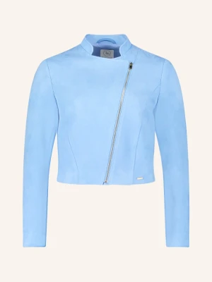 Betty&Co Krótka Kurtka Z Imitacji Skóry blau Betty & Co JASNONIEBIESKI