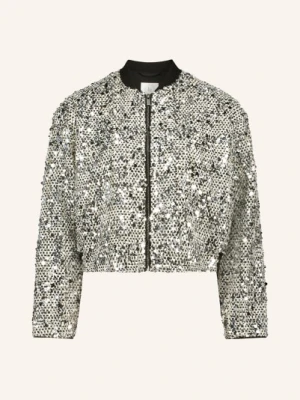 Betty&Co Kurtka Z Cekinami schwarz