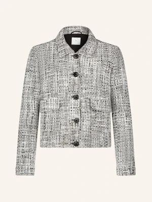 Betty&Co Kurtka Z Tweedu schwarz