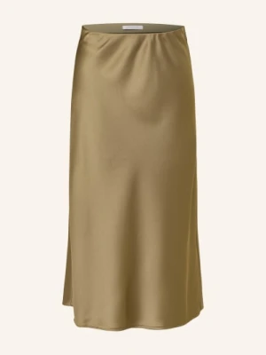Betty&Co Satynowa Spódnica gruen