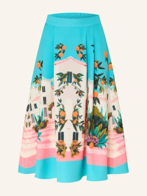 Betty&Co Spódnica Plisowana blau