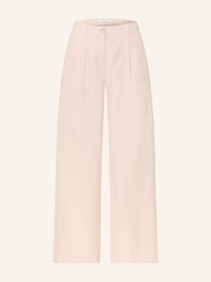 Betty&Co Spodnie Marlene Z Galonowymi Paskami beige