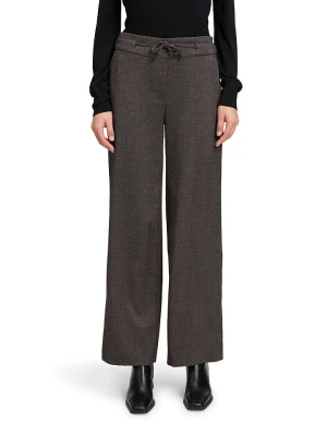 BETTY & CO Spodnie w kolorze szarobrązowo-czarnym rozmiar: 36
