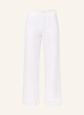 Betty&Co Spodnie Z Dzianiny weiss