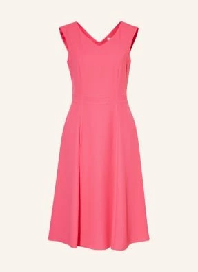 Betty&Co Sukienka Etui Z Wycięciami pink