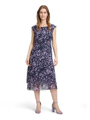 BETTY & CO Sukienka w kolorze granatowo-fioletowym rozmiar: 36