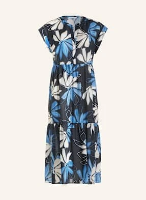 Betty&Co Sukienka Z Falbankami blau