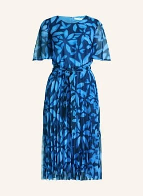 Betty&Co Sukienka Z Siateczki blau