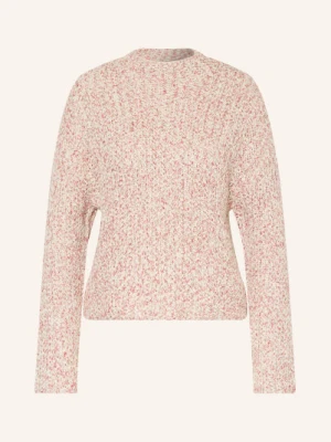 Betty&Co Sweter Z Błyszczącą Przędzą rot