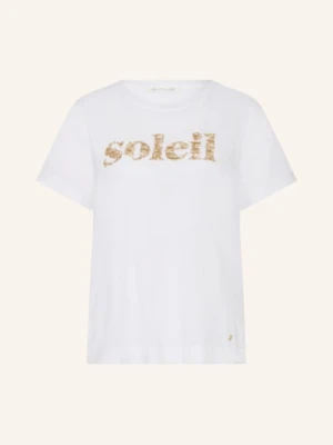 Betty&Co T-Shirt Z Cekinami weiss