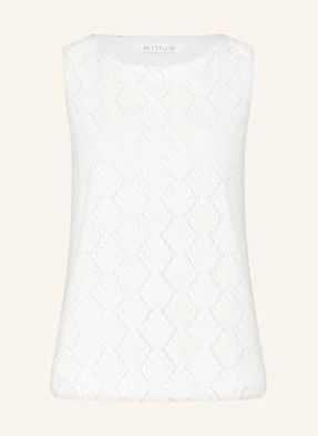 Betty&Co Top Z Koronki weiss