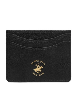 Beverly Hills Polo Club Etui na karty kredytowe CEO-BHPC-W1-007-SS26 Czarny
