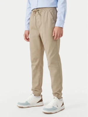 Beverly Hills Polo Club Joggery W126-BHBTR-1068-39X Beżowy Regular Fit
